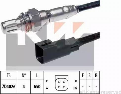 KW 497 704 - Sonde lambda cwaw.fr