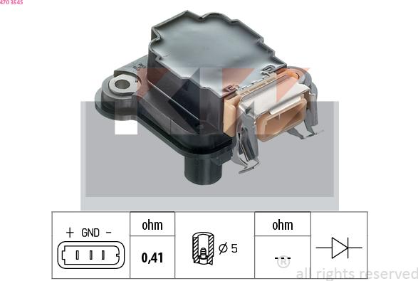 KW 470 354S - Bobine d'allumage cwaw.fr