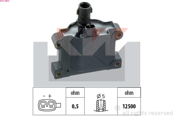 KW 470 285S - Bobine d'allumage cwaw.fr