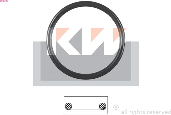 KW 590 590 - Joint d'étanchéité, thermostat cwaw.fr