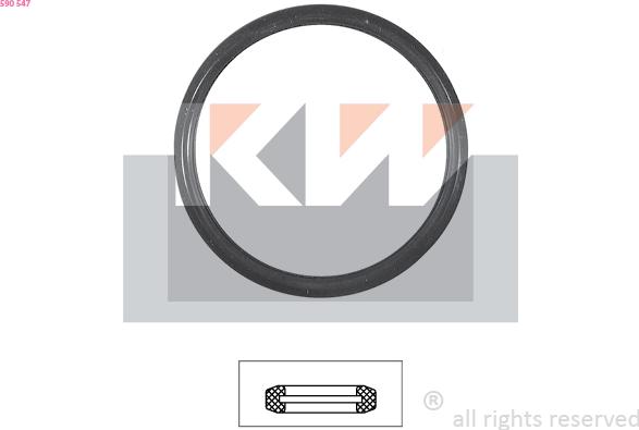 KW 590 547 - Joint d'étanchéité, thermostat cwaw.fr