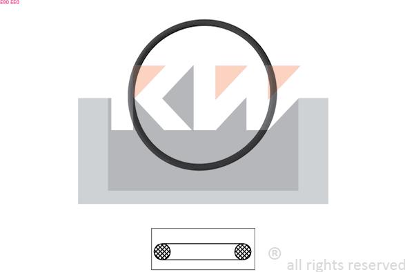 KW 590550 - Joint d'étanchéité, thermostat cwaw.fr