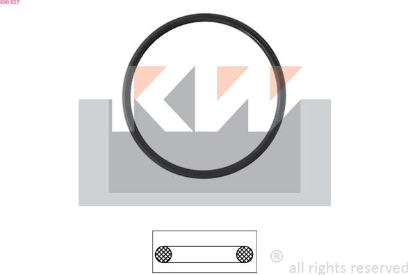 KW 590 527 - Joint d'étanchéité, thermostat cwaw.fr