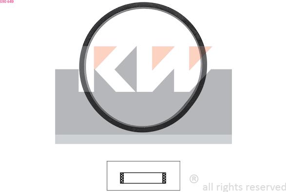 KW 590 649 - Joint d'étanchéité, thermostat cwaw.fr