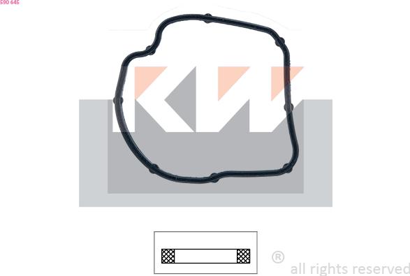 KW 590 645 - Joint d'étanchéité, thermostat cwaw.fr