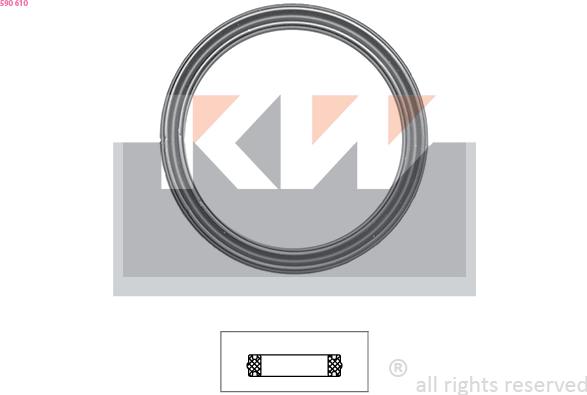 KW 590 610 - Joint d'étanchéité, thermostat cwaw.fr