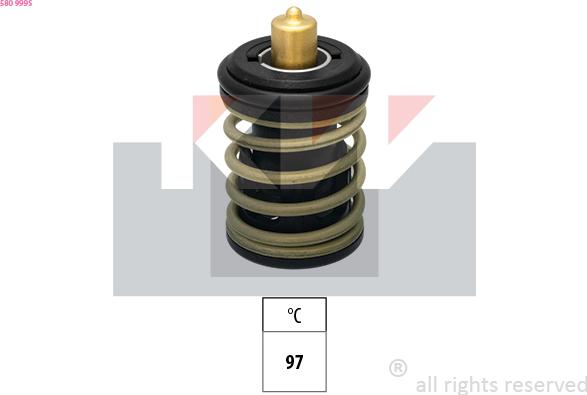 KW 580 999S - Thermostat d'eau cwaw.fr