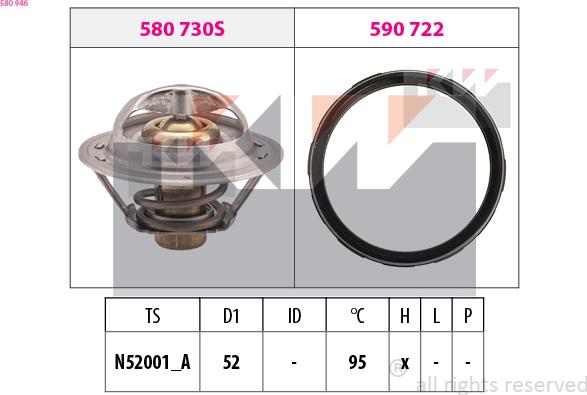 KW 580 946 - Thermostat d'eau cwaw.fr