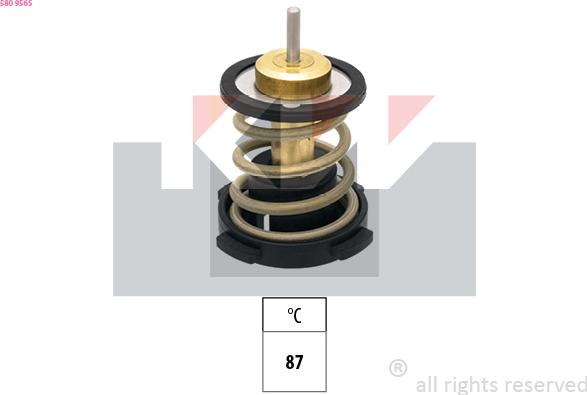 KW 580 956S - Thermostat d'eau cwaw.fr