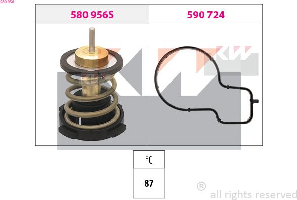 KW 580 956 - Thermostat d'eau cwaw.fr