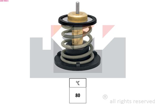 KW 580 965S - Thermostat d'eau cwaw.fr