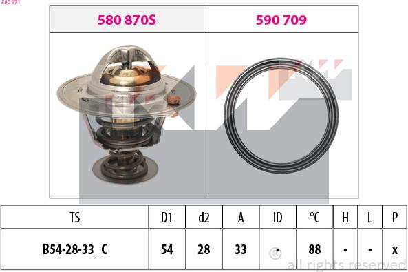 KW 580 971 - Thermostat d'eau cwaw.fr