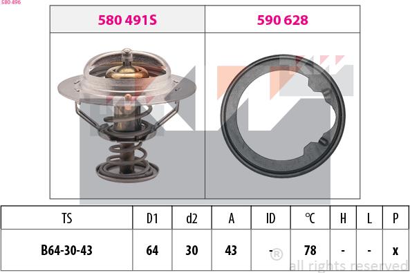 KW 580 496 - Thermostat d'eau cwaw.fr