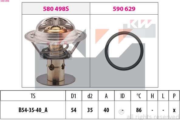 KW 580 498 - Thermostat d'eau cwaw.fr