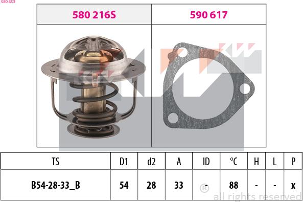 KW 580 453 - Thermostat d'eau cwaw.fr