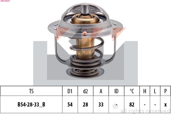 KW 580 462S - Thermostat d'eau cwaw.fr