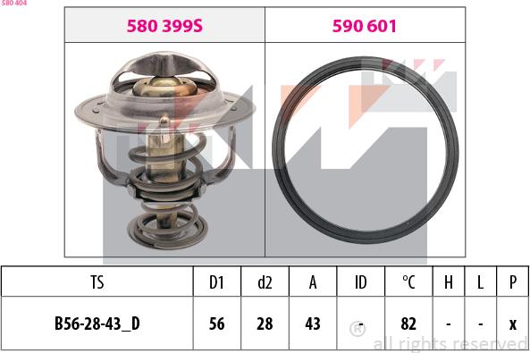 KW 580 404 - Thermostat d'eau cwaw.fr