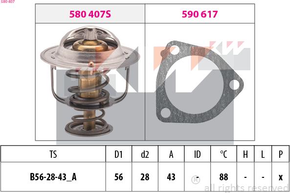 KW 580 407 - Thermostat d'eau cwaw.fr