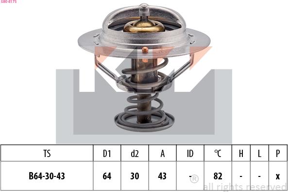 KW 580 417S - Thermostat d'eau cwaw.fr