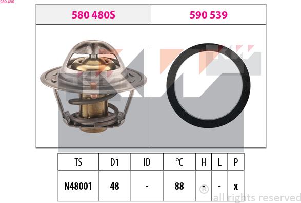 KW 580 480 - Thermostat d'eau cwaw.fr