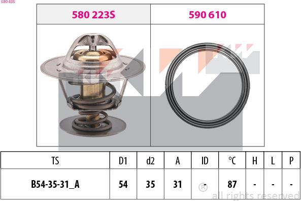 KW 580 435 - Thermostat d'eau cwaw.fr