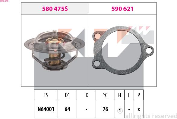 KW 580 475 - Thermostat d'eau cwaw.fr