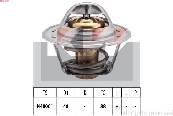 KW 580 470S - Thermostat d'eau cwaw.fr