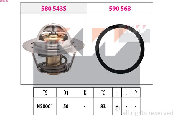 KW 580 543 - Thermostat d'eau cwaw.fr