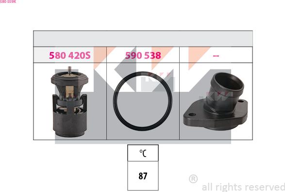 KW 580 559K - Thermostat d'eau cwaw.fr