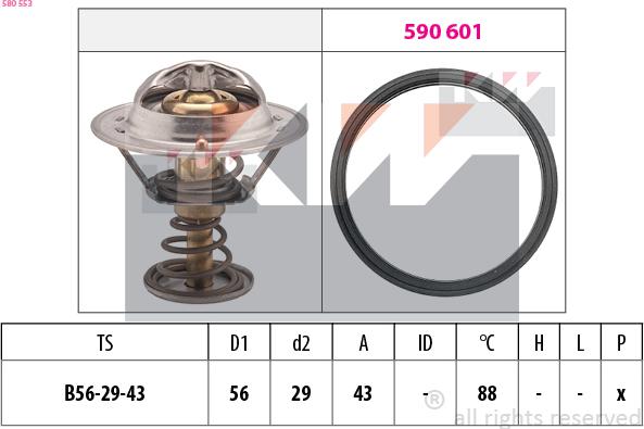 KW 580 553 - Thermostat d'eau cwaw.fr