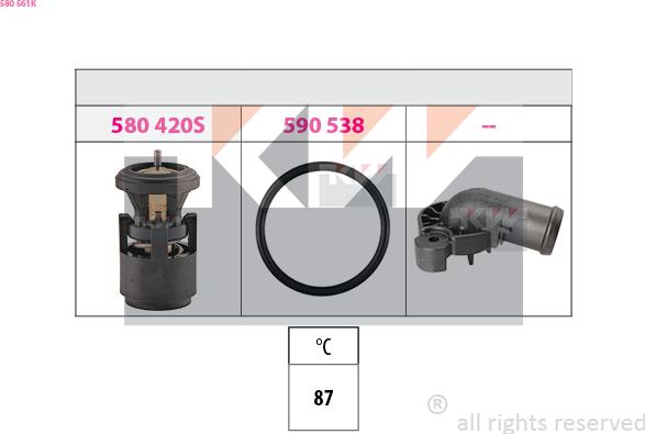 KW 580 561K - Thermostat d'eau cwaw.fr