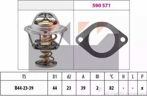 KW 580 519 - Thermostat d'eau cwaw.fr