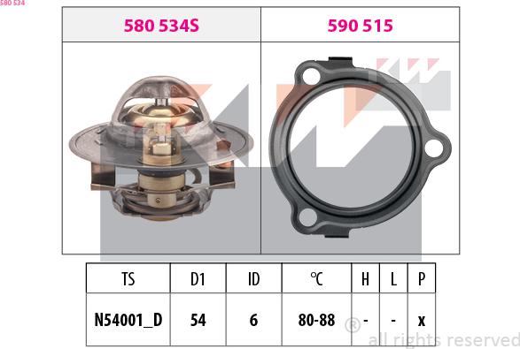 KW 580 534 - Thermostat d'eau cwaw.fr