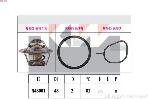 KW 580 692 - Thermostat d'eau cwaw.fr