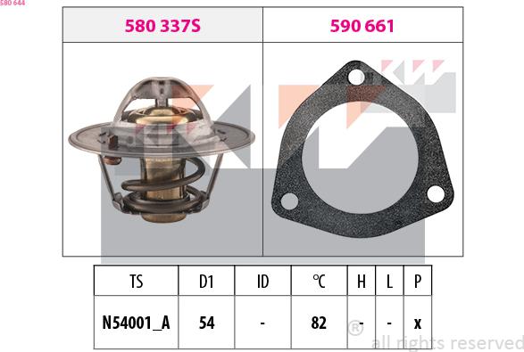 KW 580 644 - Thermostat d'eau cwaw.fr