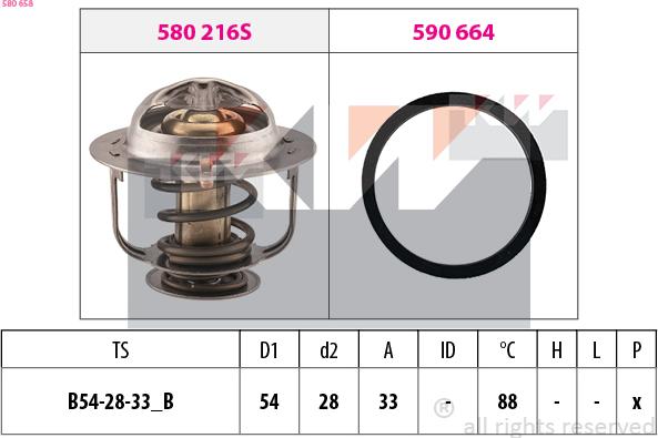 KW 580 658 - Thermostat d'eau cwaw.fr