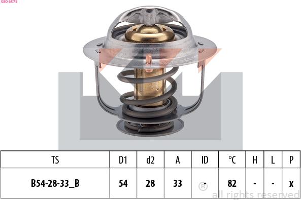 KW 580 657S - Thermostat d'eau cwaw.fr