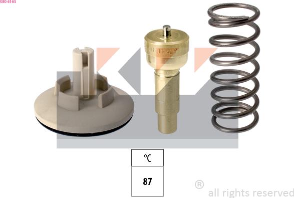 KW 580 616S - Thermostat d'eau cwaw.fr