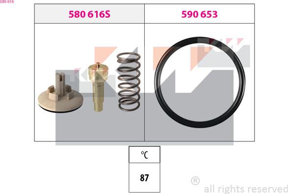 KW 580 616 - Thermostat d'eau cwaw.fr