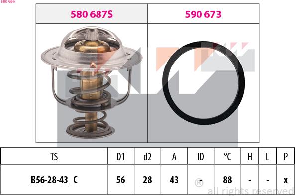 KW 580 688 - Thermostat d'eau cwaw.fr