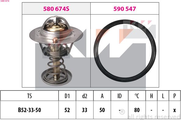 KW 580 674 - Thermostat d'eau cwaw.fr