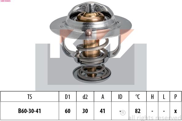 KW 580 844S - Thermostat d'eau cwaw.fr