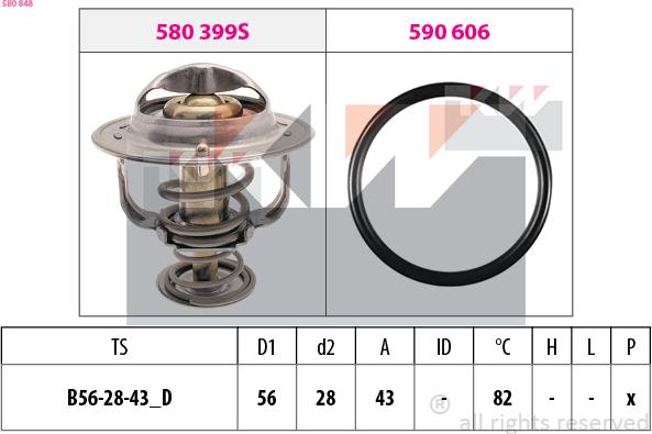 KW 580 848 - Thermostat d'eau cwaw.fr