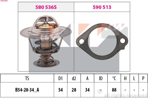 KW 580 869 - Thermostat d'eau cwaw.fr