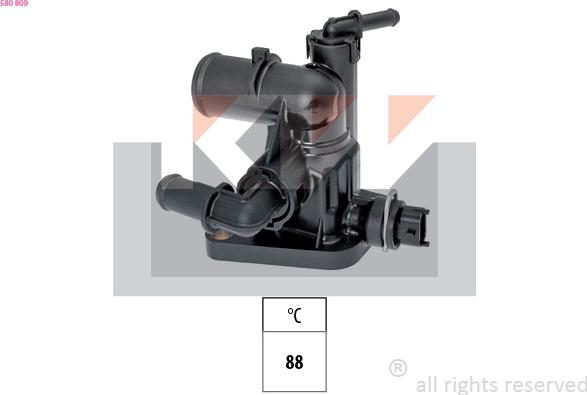 KW 580 809 - Thermostat d'eau cwaw.fr