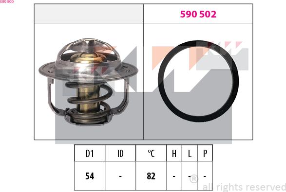 KW 580 800 - Thermostat d'eau cwaw.fr