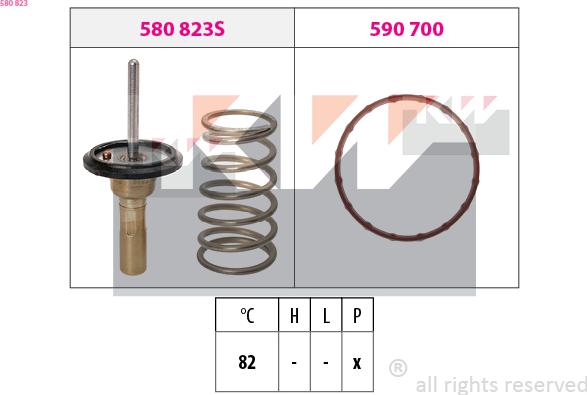 KW 580 823 - Thermostat d'eau cwaw.fr