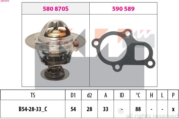 KW 580 870 - Thermostat d'eau cwaw.fr