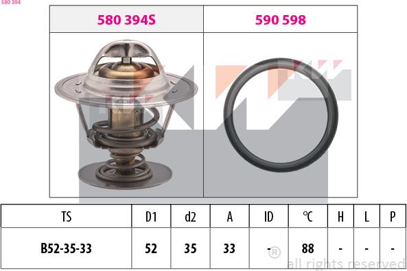 KW 580 394 - Thermostat d'eau cwaw.fr