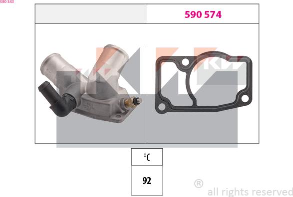 KW 580 343 - Thermostat d'eau cwaw.fr